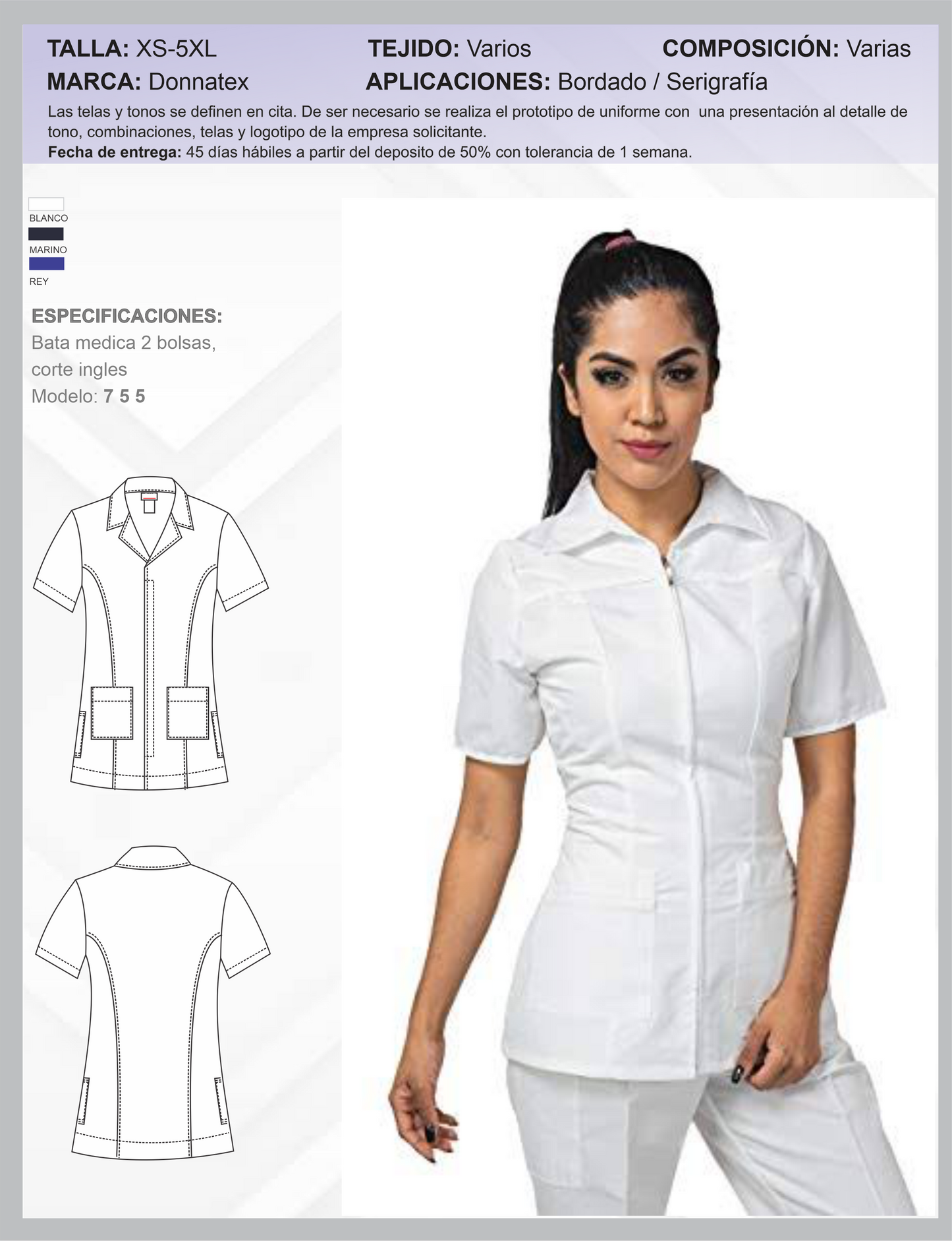 Bata Medica Corte Ingles