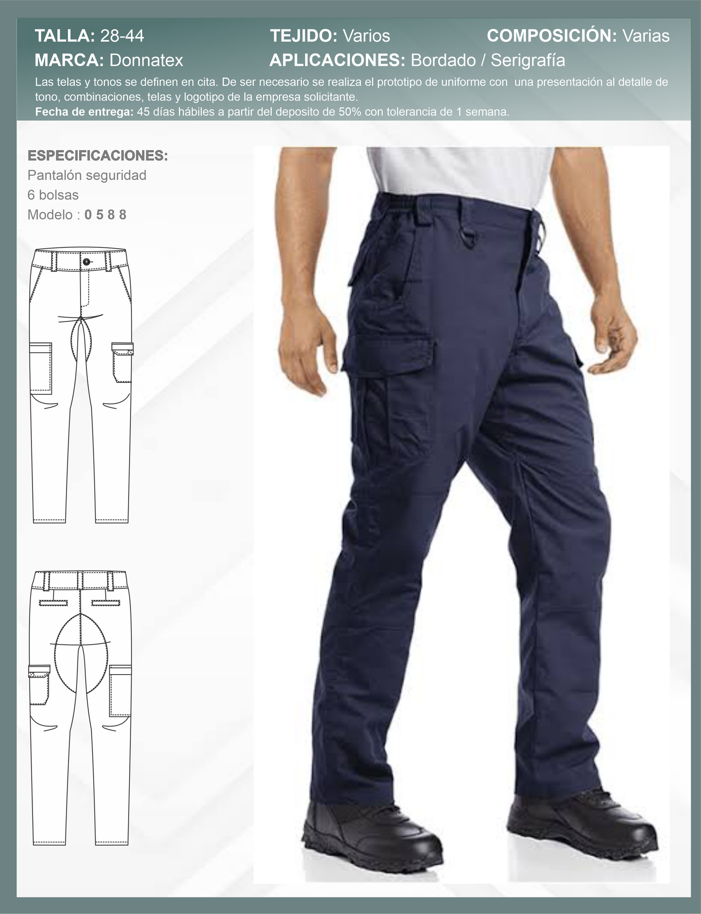 Pantalón Cargo