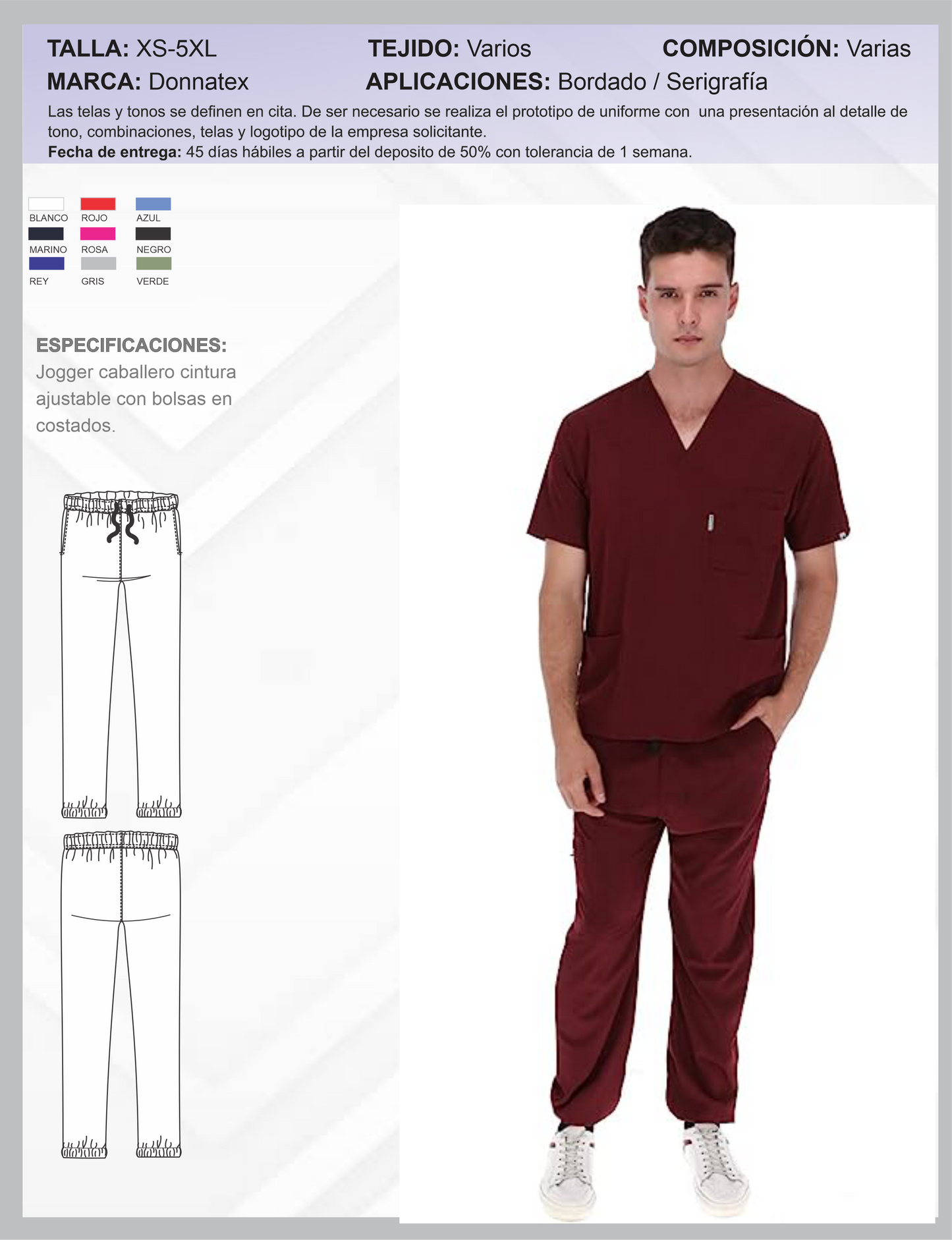 Jogger de Caballero Cintura Ajustable