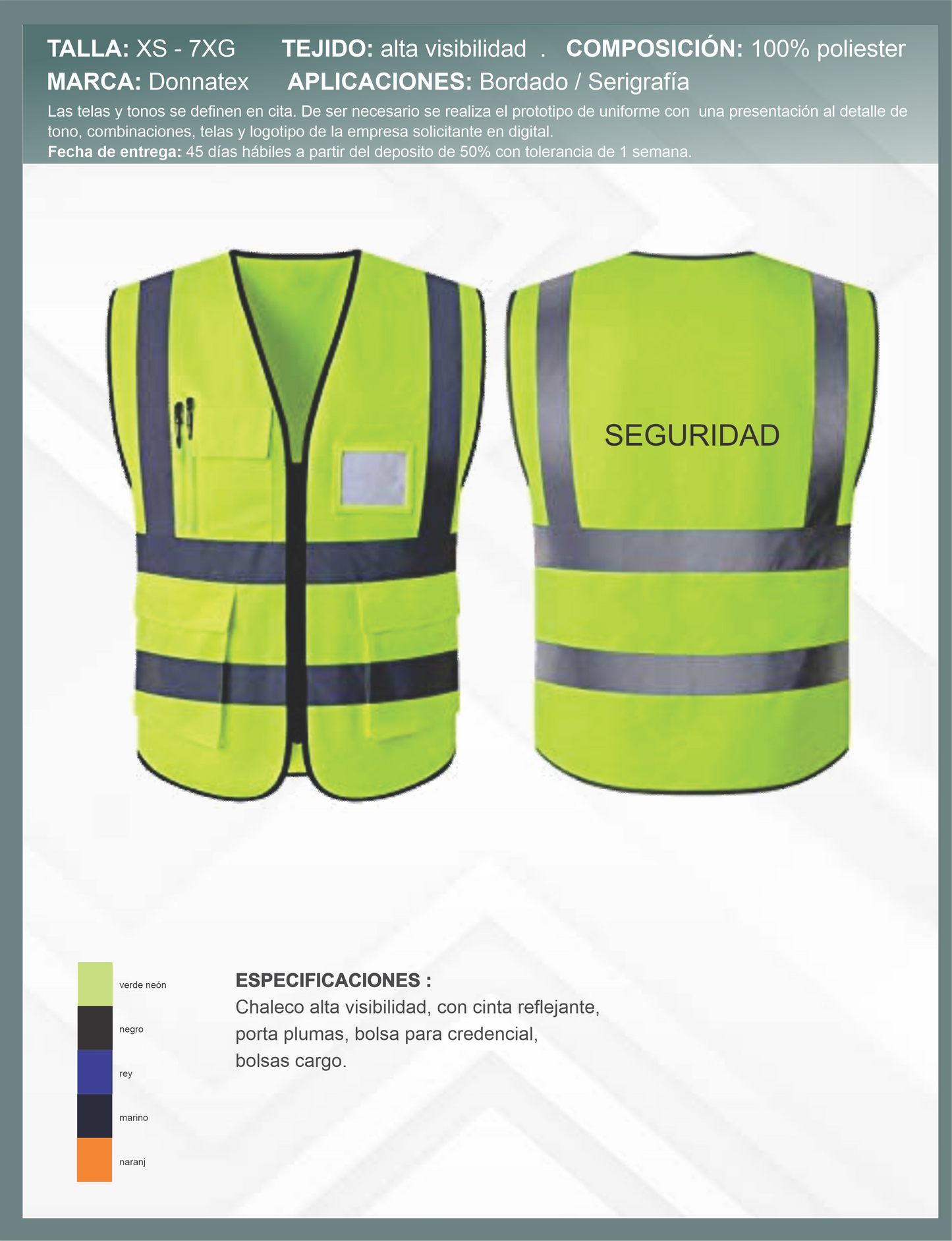 Chaleco Alta Visibilidad