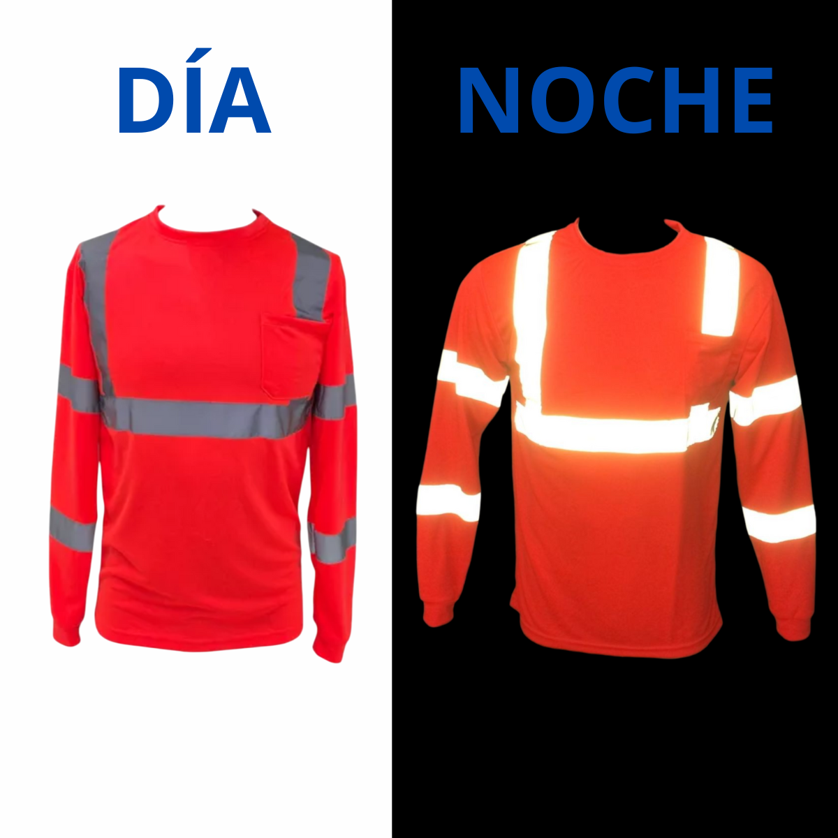 Playeras Alta Visibilidad Reflectante Uso Rudo