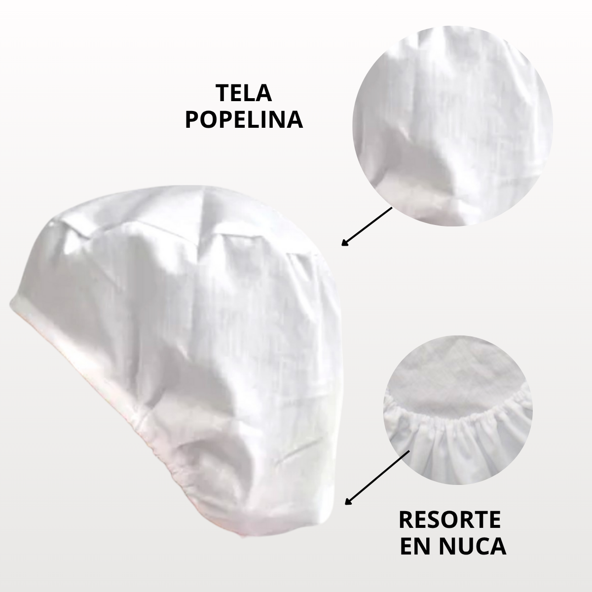 Cofias Donnatex De Tela Reutilizable