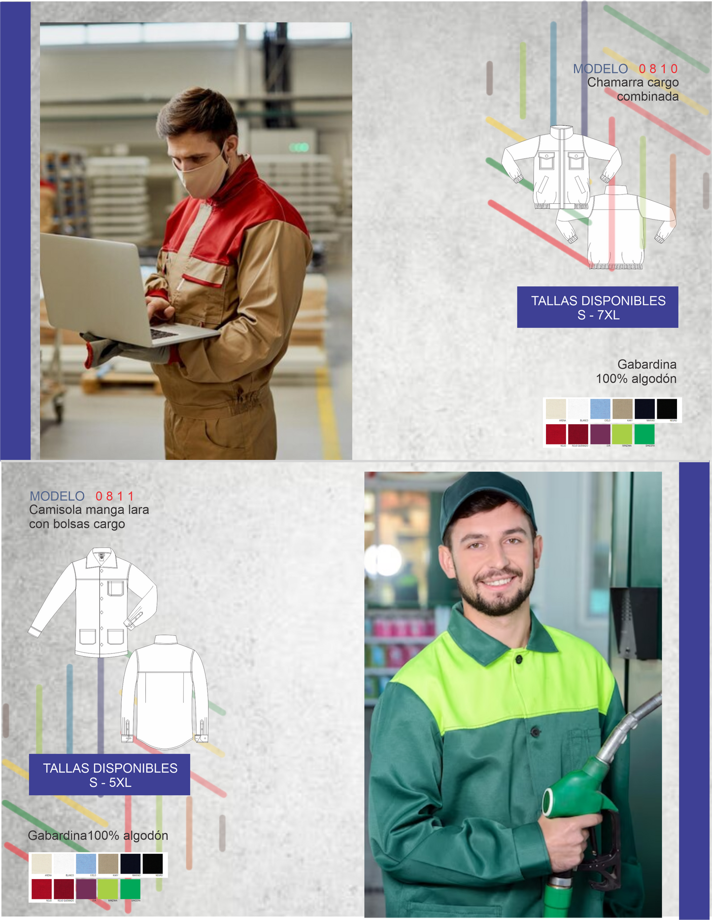 Camisola y Chamarra Cargo