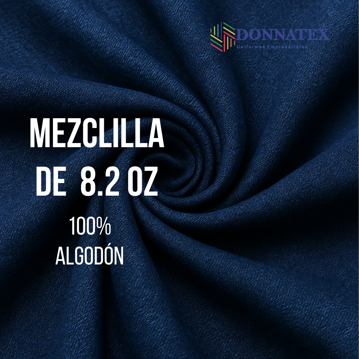 Camisa Mezclilla 8.2 Oz 100% Algodón Cinta Reflejante Amarilla (precio sin IVA)