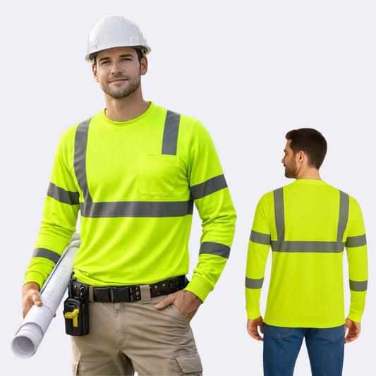 Playeras Alta Visibilidad Reflectante Uso Rudo